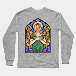 Jennifer Coolidge Stained Glass Long Sleeve T-Shirt